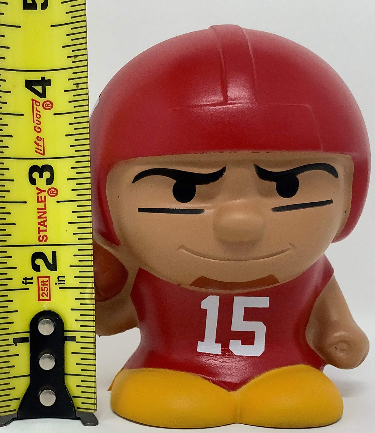 Party Animal Chiefs Mahomes #15 Quarterback QB Jumbo SqueezyMates NFL Figurine - 4 Inches Tall