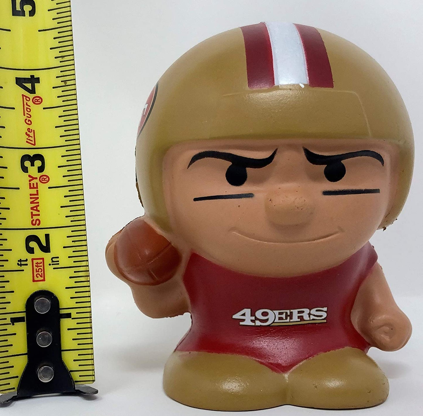 Party Animal 49ers Quarterback QB Jumbo SqueezyMates NFL Figurine - 4 Inches Tall