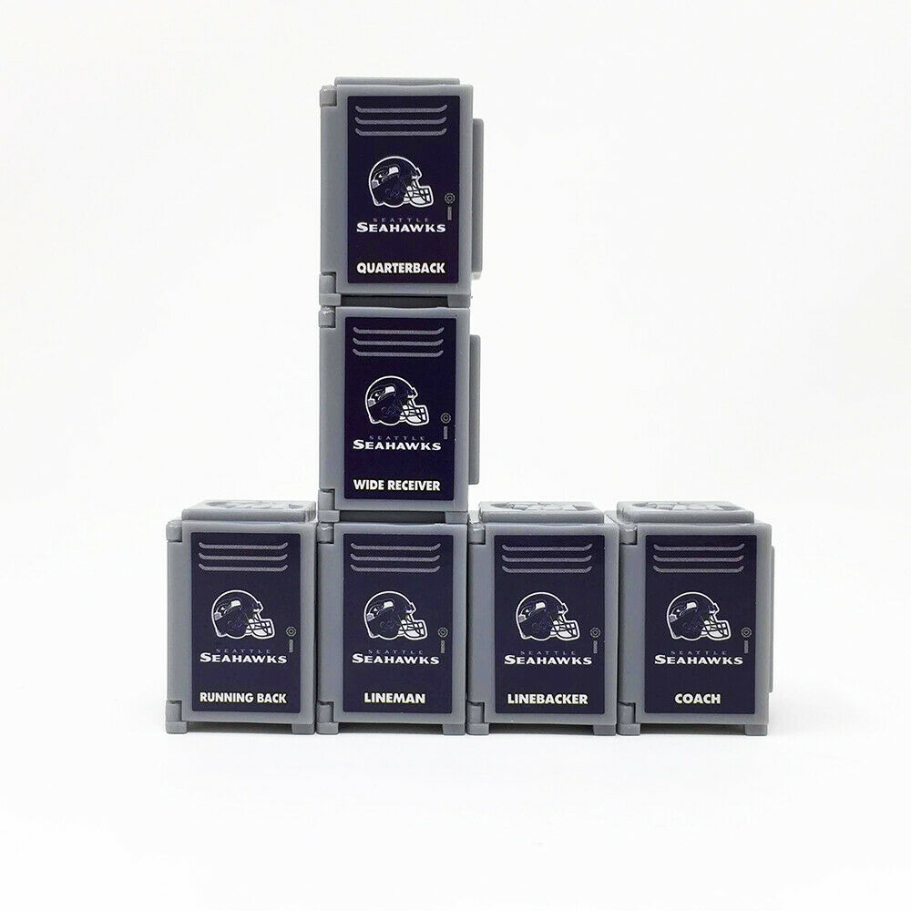 NFL TeenyMates Collectible Team Set Seattle Seahawks 14-Piece Gift Box Set