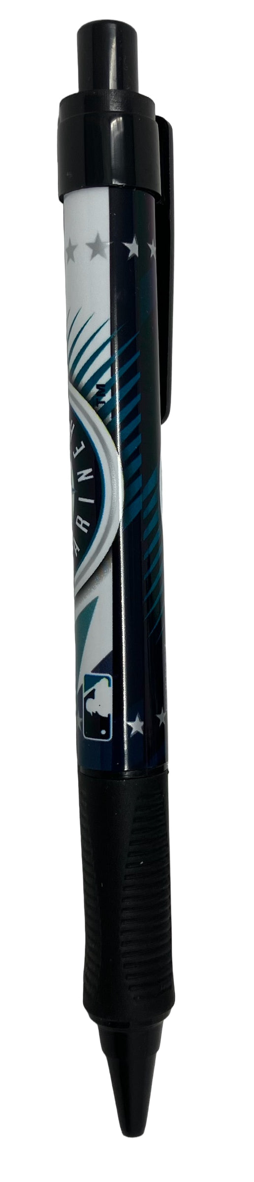 Pro Specialties Group MLB Seattle Mariners 24-Pack Tub Retractable Click Pens- Great Stocking Suffers and Party Favors