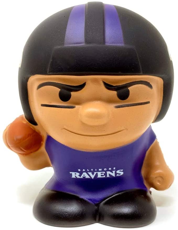 Party Animal Ravens Quarterback QB Jumbo SqueezyMates NFL Figurine - 5 Inches Tall
