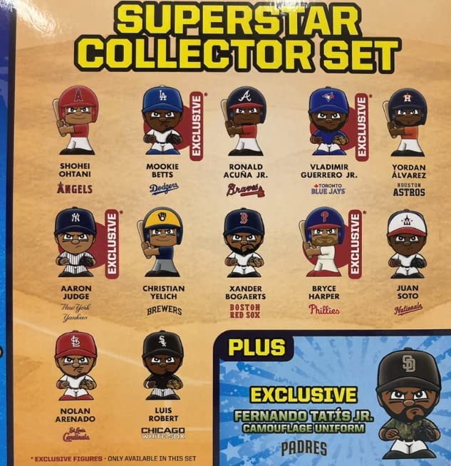 Party Animal Teenymates 2022 MLB Series 9 - MLB Player Figures Collector Box Set 12 Players Plus Rare Exclusive Tatis Jr Figure